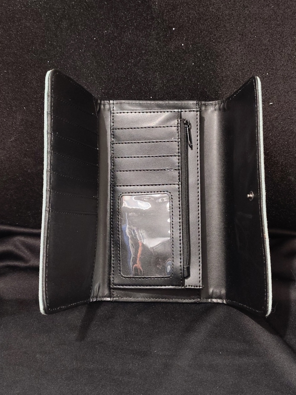 Ed Hardy Denim Wallet With Sequins - Picture 4 of 6